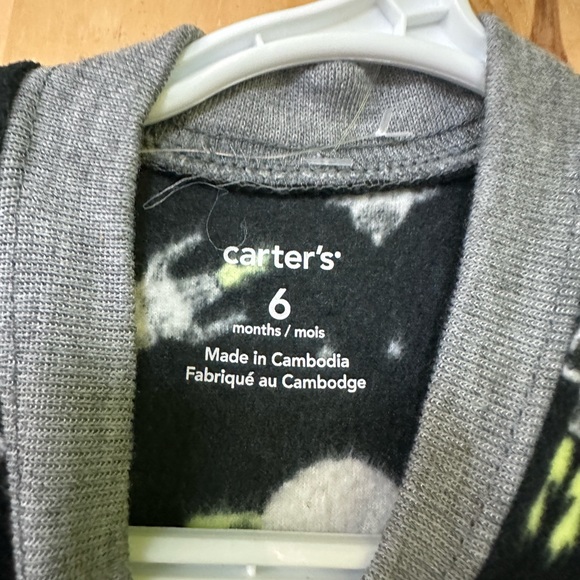 6m Fleece Pyjama with Zipper - Picture 3 of 4